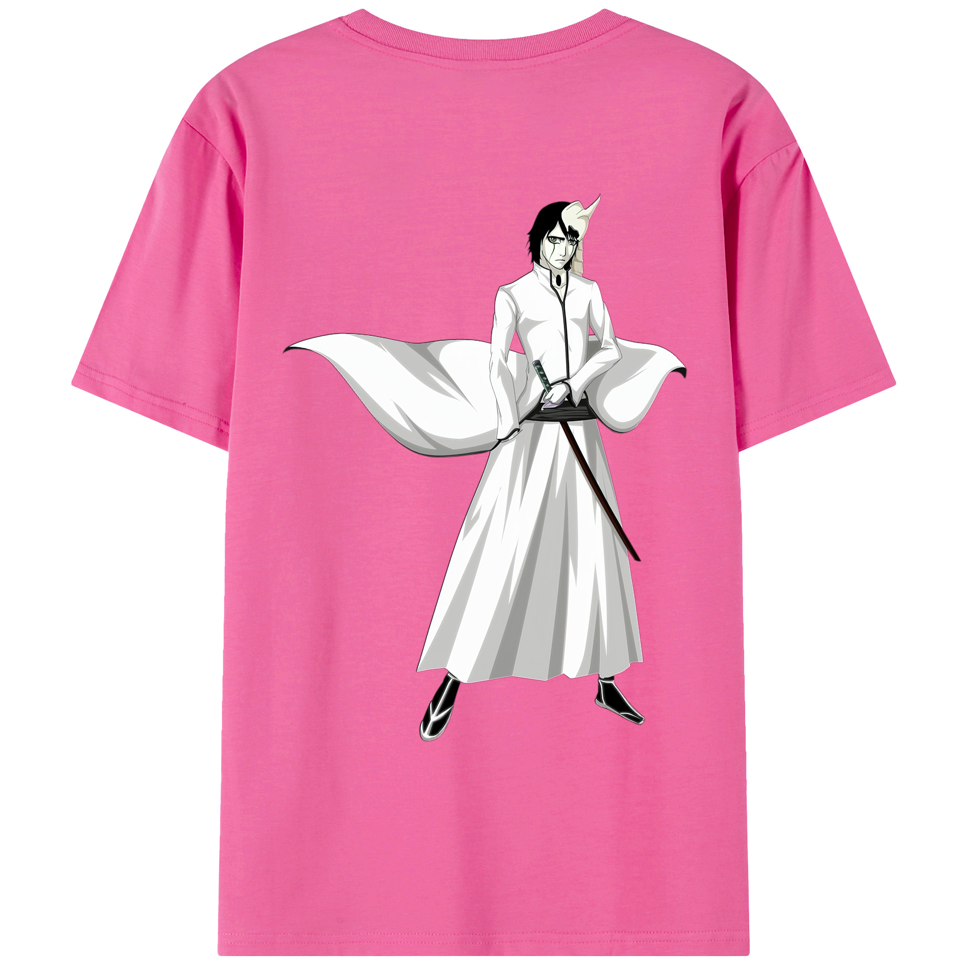 （画像用） ブリーチ ウルキオラ·シファー BLEACH Ulquiorra cifer レディース半袖Tシャツ(バックプリント)